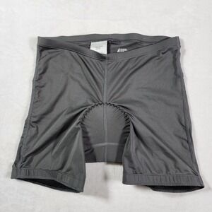 MEC Padded Cycling Shorts‎ Womens Medium Bike Comfort Pasting Stretch Cycle Grey